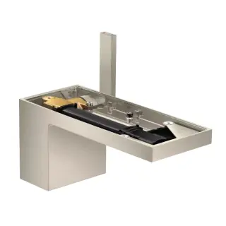 Axor MyEdition Смеситель для раковины на 1 отверстие с донным клапаном, цвет: шлифованный никель 47012820