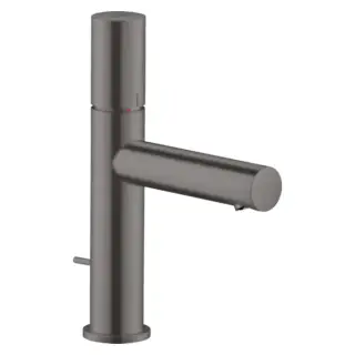 Axor Uno Смеситель для раковины на 1 отверстие с донным клапаном, цвет: шлифованный черный хром 45001340