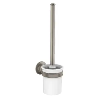 Axor Montreux Ершик для унитаза подвесной с керамической колбой, латунь, цвет: нержавеющая сталь 42035800