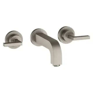 Axor Citterio Смеситель для раковины встраиваемый внешняя часть, с дон. кл., цвет: нержавеющая сталь 39315800