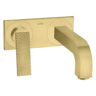 Axor Citterio Смеситель для раковины встраиваемый внешняя часть, с дон. клап., цвет: шлифован. медь 39171950