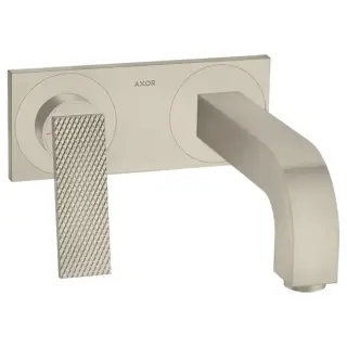 Axor Citterio Смеситель для раковины встраиваемый внешняя часть, с д/к, цвет: шлифованный никель 39171820