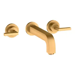 Axor Citterio Смеситель для раковины встраиваемый внешняя часть, с д/к, цвет: шлифованное золото 39147250