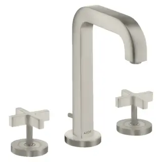 Axor Citterio Смеситель для раковины на 3 отверстия с донным клапаном, цвет: нержавеющая сталь 39133800