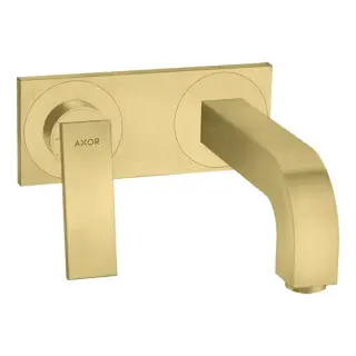 Axor Citterio Смеситель для раковины встраиваемый внешняя часть, с дон. клап., цвет: шлифован. медь 39119950