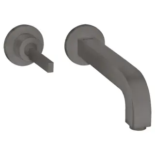 Axor Citterio Смеситель для раковины встраиваемый внешняя часть, с д/к, цвет: шлифован. черный хром 39113340