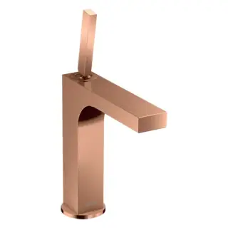 Axor Citterio Смеситель для раковины на 1 отверстие с дон. клап., цвет: полированное розовое золото 39032300