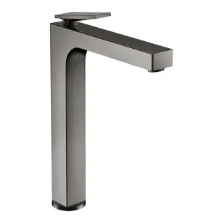 Axor Citterio Смеситель для раковины высокий на 1 отверстие с д/к, цвет: полированный черный хром 39021330