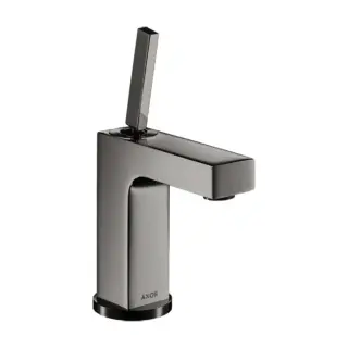 Axor Citterio Смеситель для раковины на 1 отверстие с донным клап., цвет: полированный черный хром 39010330