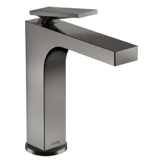 Axor Citterio Смеситель для раковины на 1 отверстие с донным клап., цвет: полированный черный хром 39071330