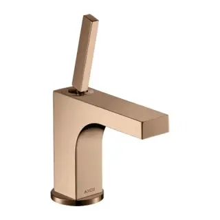 Axor Citterio Смеситель для раковины на 1 отверстие с дон. клап., цвет: полированное розовое золото 39035300
