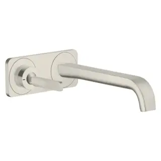 Axor Citterio E Смеситель для раковины встраиваемый внешняя часть, с д/к, цвет: нержавеющая сталь 36114800