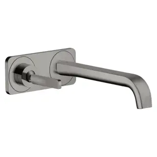 Axor Citterio E Смеситель для раковины встраиваемый внешняя часть, с д/к, цвет: полир. черный хром 36114330