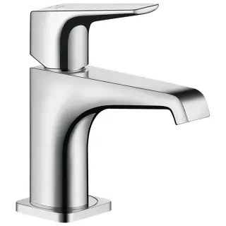 Axor Citterio E Смеситель для раковины на 1 отверстие с донным клапаном, цвет: нержавеющая сталь 36112800