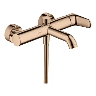 Axor Citterio M Смеситель для ванны, излив 20,3 см, цвет: полированное розовое золото 34420300