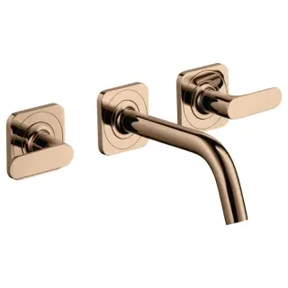 Axor Citterio M Смеситель для раковины встраиваемый внешн. часть, с д/к, цвет: полир. красное золото 34313300