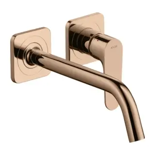 Axor Citterio M Смеситель для раковины встраиваемый, внеш. часть, с д/к, цвет: полир. красное золото 34116300