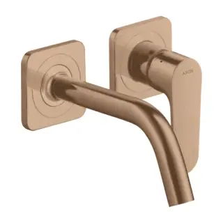 Axor Citterio M Смеситель для раковины встраиваемый внешняя часть, с д/к, цвет: шлиф. красное золото 34113310