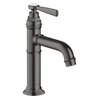 Axor Montreux Смеситель для раковины на 1 отверстие с донным клапаном, цвет: шлифованный черный хром 16516340