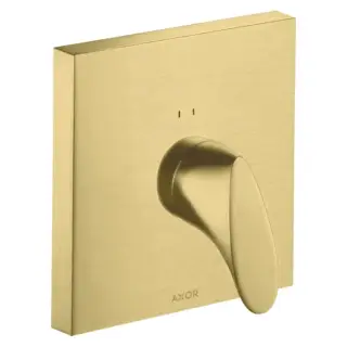 Axor Starck Organic Смеситель для душа встраиваемый, внешняя часть, цвет: шлифованная латунь 12605950