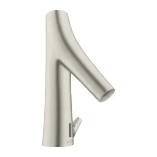 Axor Starck Organic Смеситель для раковины электронный без донного клапана, цвет: нержавеющая сталь 12171800