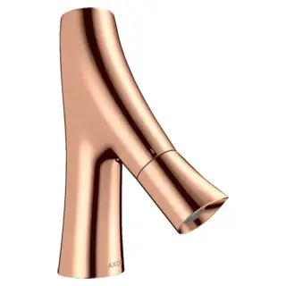 Axor Starck Organic Смеситель для раковины однорыч. без дон. клап, цвет: полированное розовое золото 12110300