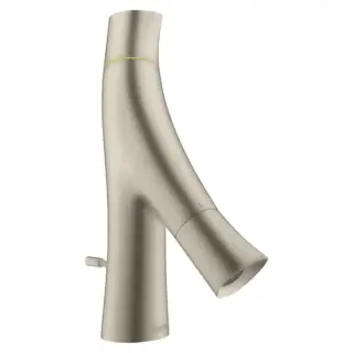 Axor Starck Organic Смеситель для раковины на 1 отверстие с донным клап., цвет: шлифованный никель 12014820