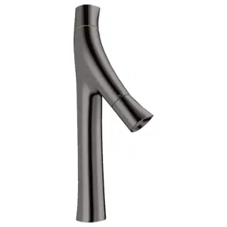 Axor Starck Organic Смеситель для раковины высокий на 1 отв. с дон. клап., цвет: полир. черный хром 12012330