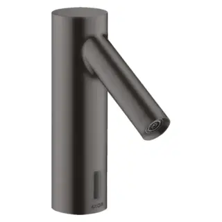 Axor Starck Смеситель для раковины электронный без донного клапана, цвет: шлифованный черный хром 10145340