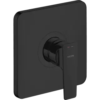 Axor Citterio E Смеситель для душа встраиваемый, внешняя часть, цвет: матовый черный 36655670