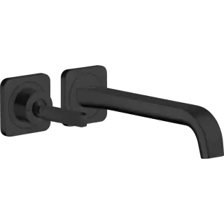 Axor Citterio E Смеситель для раковины встраиваемый внешняя часть, с дон. кл., цвет: матовый черный 36106670