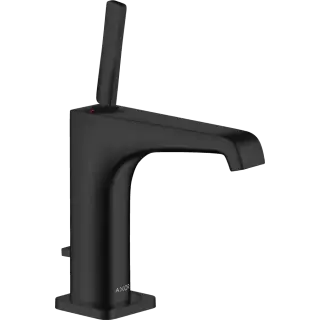 Axor Citterio E Смеситель для раковины на 1 отверстие с донным клапаном, цвет: матовый черный 36100670