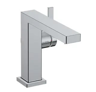 Hansgrohe Tecturis E Смеситель для раковины однорычажный, с донным клапаном, цвет: хром 73023000