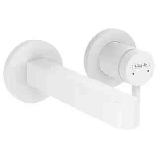 Hansgrohe Finoris Смеситель для раковины встраиваемый, внешняя часть, цвет: матовый белый 76051700