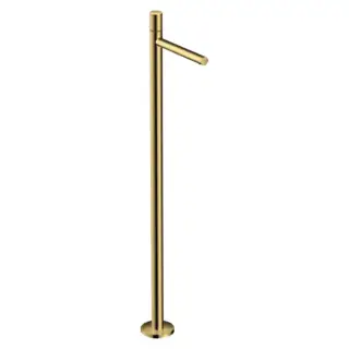 Axor Uno Смеситель для раковины напольный, внешняя часть, с рукояткой zero, цвет: полир. золото 45037990