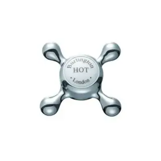 Burlington Regent Ручка-крестик для смесителя, цвет: хром глянцевый T1