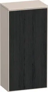 Duravit Zencha Шкаф подв. 40х24х81,9h см, цвет: дуб черный/серо-коричн. супермат. ZE1350R16830000