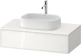 Duravit Zencha Тумба под рак. 100x55x28,1h см, цвет: белое стекло/белый супермат. ZE4811064840000