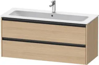 Duravit Ketho.2 Тумба под раковину с 2-мя ящ. 121x48x55h см, цвет: дуб натур. K25265030300000