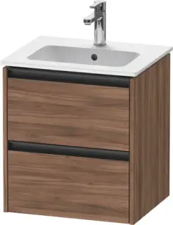 Duravit Ketho.2 Тумба под раковину с 2-мя ящ. 51x42x54,9h см, цвет: орех натур. K25261079790000