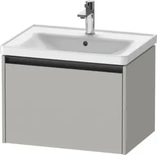 Duravit Ketho.2 Тумба под раковину 63,4x45,5x44h см, цвет: бетонно-серый мат. K25082007070000