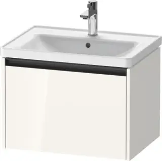 Duravit Ketho.2 Тумба под раковину с 1-им ящ. 63,4x45,5x44h см, цвет: белый глянц. K25082022220000