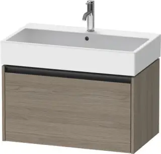 Duravit Ketho.2 Тумба под раковину с 1-им ящ. 78,4x46x44h см, цвет: дуб терра K25077035350000