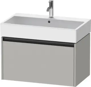 Duravit Ketho.2 Тумба под раковину 78,4x46x44h см, цвет: бетонно-серый мат. K25077007070000