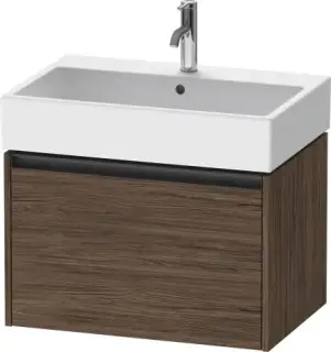 Duravit Ketho.2 Тумба под раковину с 1-им ящ. 68,4x46x44h см, цвет: орех темн. K25076021210000
