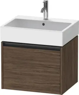 Duravit Ketho.2 Тумба под раковину с 1-им ящ. 58,4x46x44h см, цвет: орех темн. K25075021210000