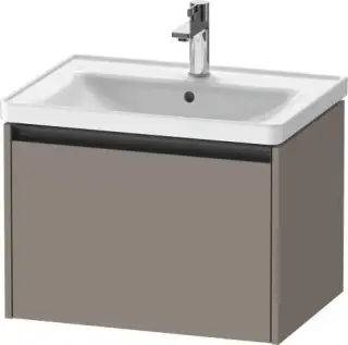 Duravit Ketho.2 Тумба под раковину с 1-им ящ. 63,4x45,5x44h см, цвет: базальт мат. K25082043430000