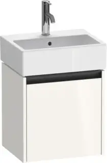 Duravit Ketho.2 Тумба под раковину подвесная 43,4x33,8x44h см, цвет: белый глянцевый K25070R22220000