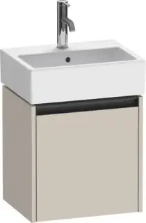 Duravit Ketho.2 Тумба под раковину 43,4x33,8x44h см, цвет: серо-коричневый мат. K25070R91910000