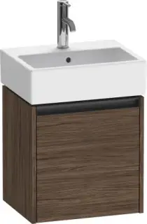 Duravit Ketho.2 Тумба под раковину подвесная 43,4x33,8x44h см, цвет: орех темный K25070R21210000